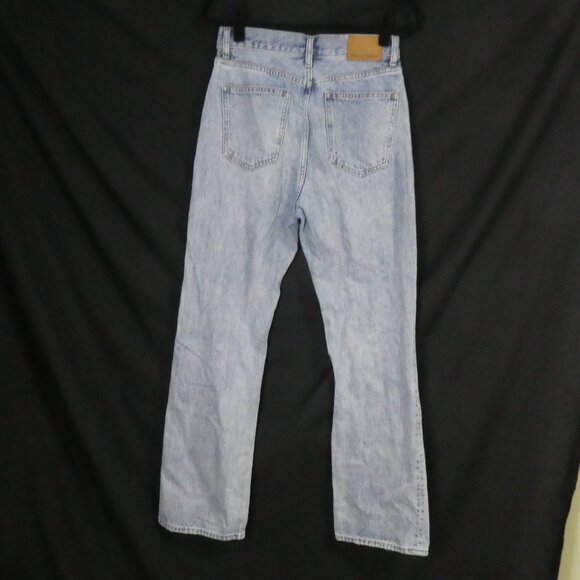 LUCKY BRAND - Ava Skinny | 4/27 ankle | Light Blue Skinny Button Fly Jeans - Picture 2 of 16